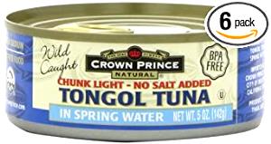 1/4 cup (56 g) Tongal Tuna