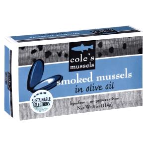 1/4 cup (57 g) Smoked Mussels