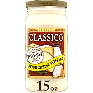 1/4 cup (60 g) Four Cheese Alfredo Pasta Sauce