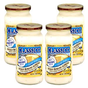 1/4 cup (60 g) Light Asiago Romano Alfredo