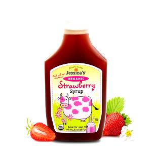 1/4 cup (60 ml) All Natural Strawberry Syrup
