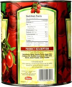 1/4 cup (60 ml) Pizza Sauce