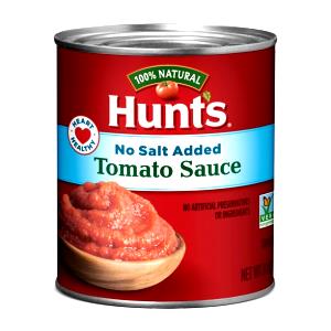 1/4 cup (62 g) 100% Natural Tomato Sauce (No Salt Added)