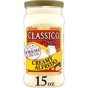 1/4 cup (62 g) Creamy Alfredo Sauce