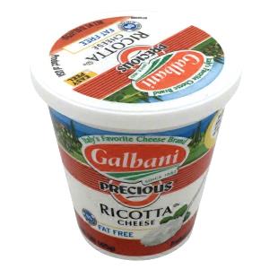 1/4 cup (62 g) Fat Free Ricotta Cheese