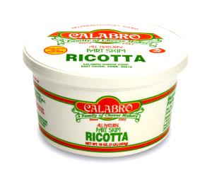 1/4 cup (62 g) Low Fat Ricotta Cheese