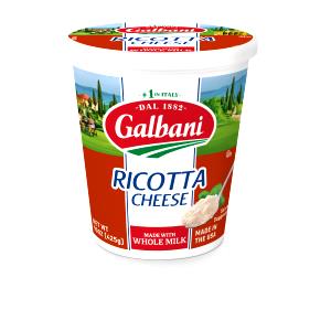 1/4 cup (62 g) Whole Milk Deli Style Ricotta Cheese
