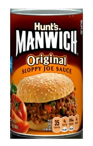 1/4 cup (63 g) Manwich Bold Sloppy Joe Sauce