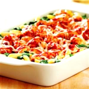 1/4 cup (63 g) Recipe Makers Three Cheese Chicken Florentine