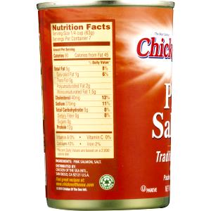 1/4 cup (63 g) Traditional Style Pink Salmon