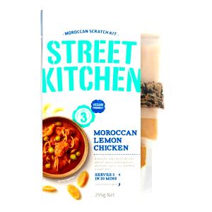 1/4 cup (64 g) Street Kitchen Moroccan Lemon Chicken