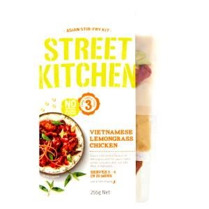 1/4 cup (64 g) Street Kitchen Vietnamese Lemongrass Chicken