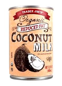 1/4 cup (65 ml) Organic Reduced Fat Coconut Milk