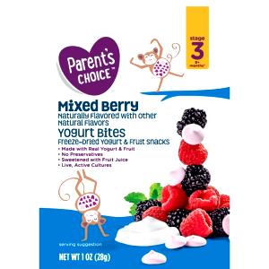 1/4 cup (7 g) Mixed Berry Yogurt Bites