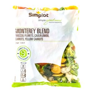 1/4 cup (85 g) Asian Vegetable Blend
