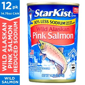 1/4 cup Alaskan Pink Salmon
