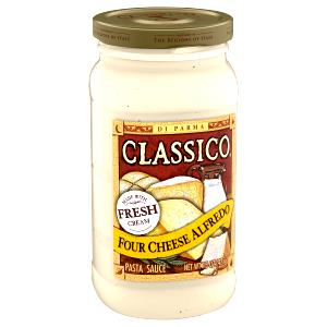 1/4 Cup Alfredo Sauce, Four Cheese