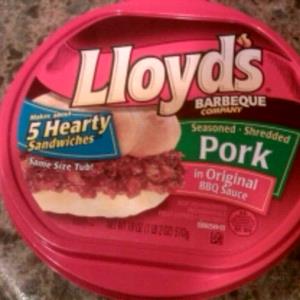 1/4 Cup BBQ Pork İn Honey Hickory BBQ Sauce