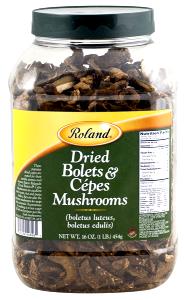 1/4 Cup Bolets & Cepes, Dried, Sliced
