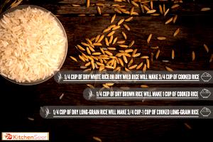 1/4 Cup Brown Rice, Long Grain, Dry