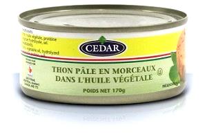 1/4 Cup Chunk Light Tuna In Oil