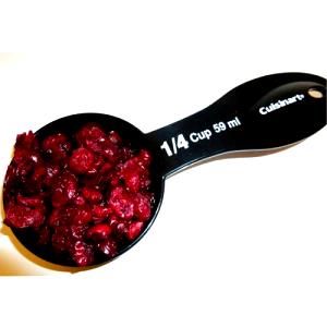 1/4 cup Cranberries & Raisins