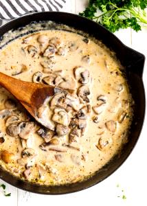 1/4 Cup Creamy Mushroom Gravy