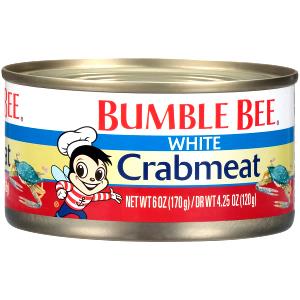 1/4 cup drained (56 g) White Crabmeat