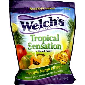 1/4 Cup Dried Fruit, Tropical Sensation
