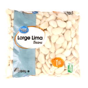 1/4 cup dry (35 g) Dried Large Lima Beans