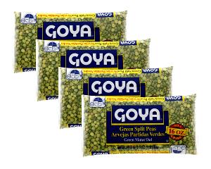 1/4 cup dry (35 g) Green Split Peas