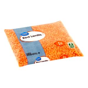 1/4 cup dry (35 g) Red Lentils