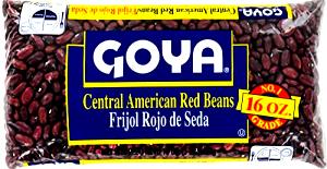 1/4 cup dry (36 g) Central American Red Beans