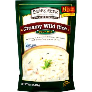 1/4 cup dry (36 g) Creamy Wild Rice Soup Mix