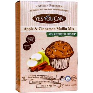 1/4 cup dry (36 g) Gluten Free Apple Cinnamon Muffin Mix