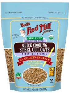 1/4 cup dry (36 g) Organic Quick Cooking Steel Cut Oats