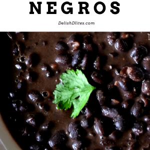 1/4 cup dry (38 g) Frijoles Negros