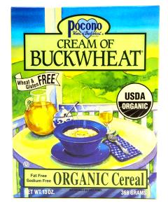 1/4 cup dry (41 g) Cream of Buckwheat
