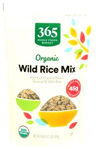 1/4 cup dry (42 g) Organic Wild Rice Mix