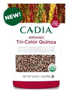 1/4 cup dry (43 g) Tri Color Quinoa