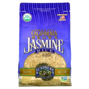 1/4 cup dry (45 g) Brown Jasmine Rice
