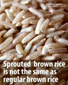 1/4 cup dry (45 g) Germinated Brown Rice