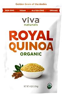 1/4 cup dry (45 g) Organic Quinoa & Rice Blend