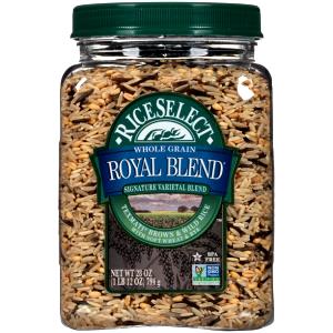 1/4 cup dry (45 g) Royal Blend Whole Grain Rice