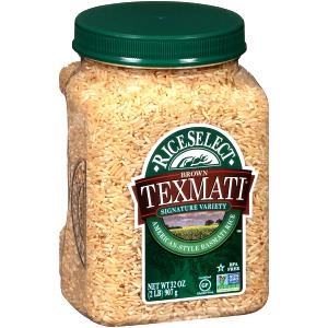 1/4 cup dry (45 g) Texmati Light Brown Rice