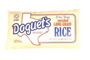 1/4 cup dry (45 g) White Rice Extra Fancy Enriched Long Grain