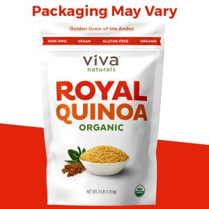 1/4 cup dry (46 g) Organic Quinoa & Brown Rice Blend