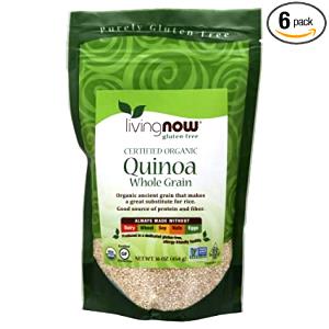 1/4 cup dry (46 g) Organic Whole Grain Quinoa