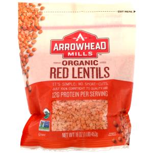 1/4 cup dry (47 g) Organic Red Lentils