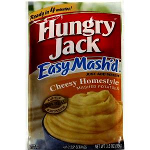 1/4 cup dry mix (25 g) Easy Mash